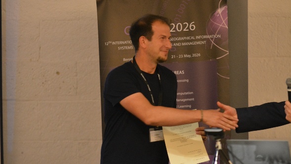 GISTAM 2026 Best Poster winners